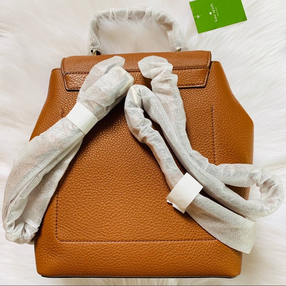 Kate spade medium backpack Hayes warm ginger new - Picture 2 of 6